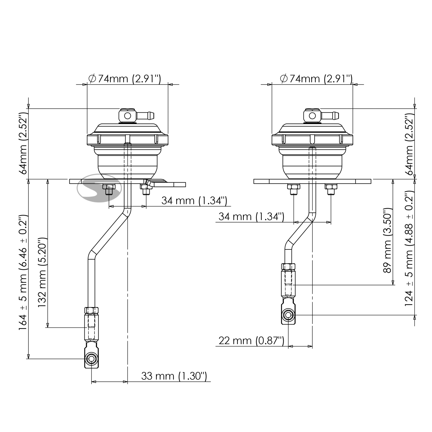 Turbosmart Internes Wastegate