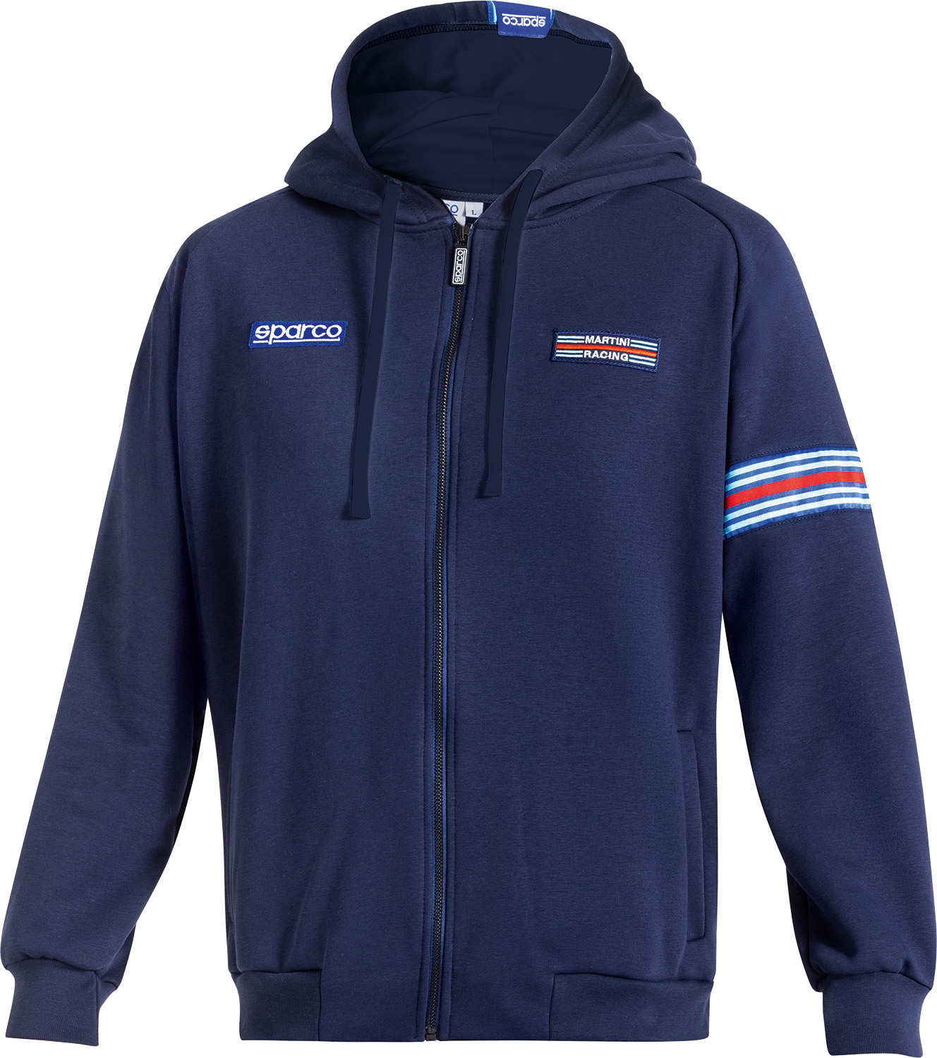 Sparco Hooded Full Zip | Martini Racing