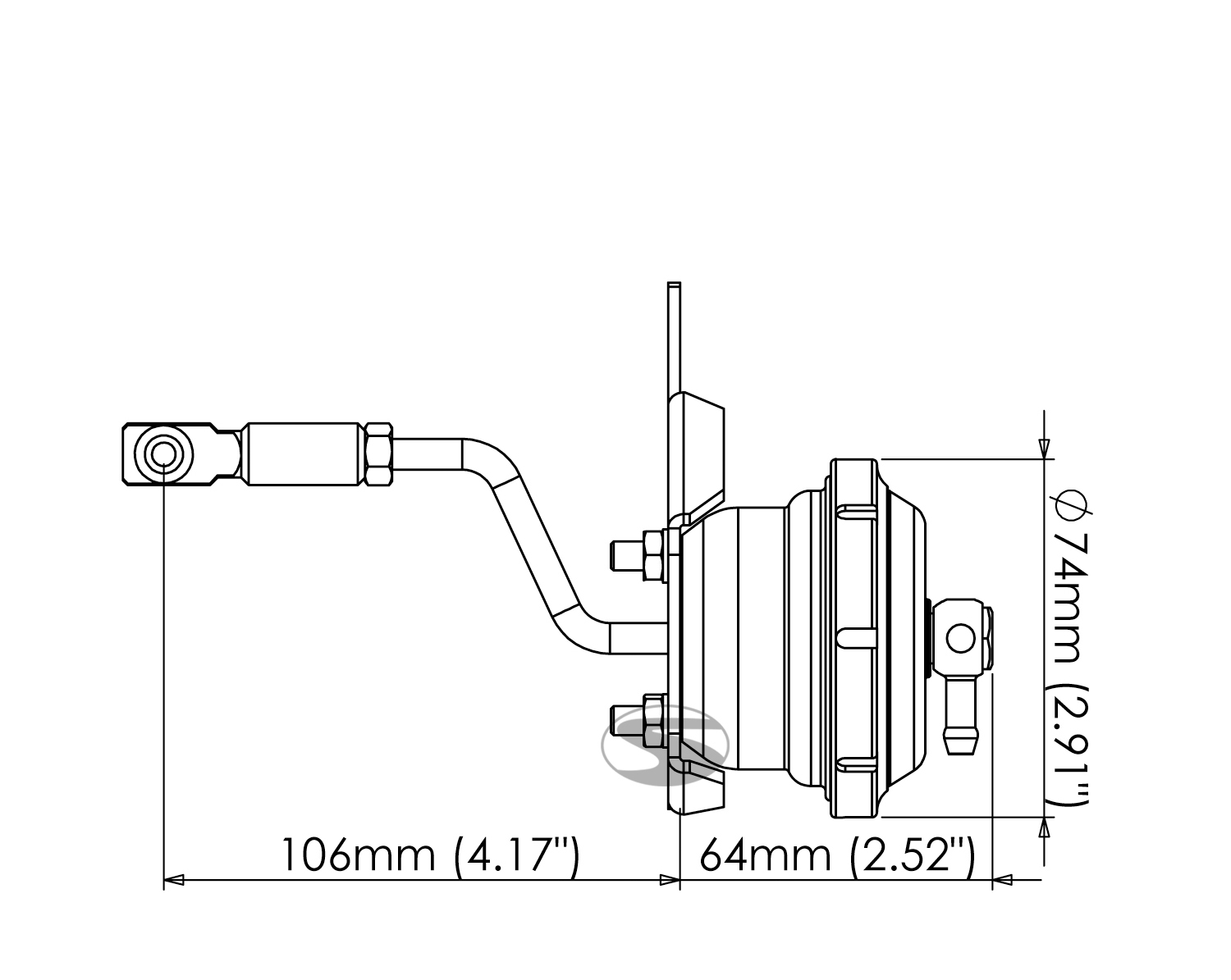 Turbosmart Internes Wastegate