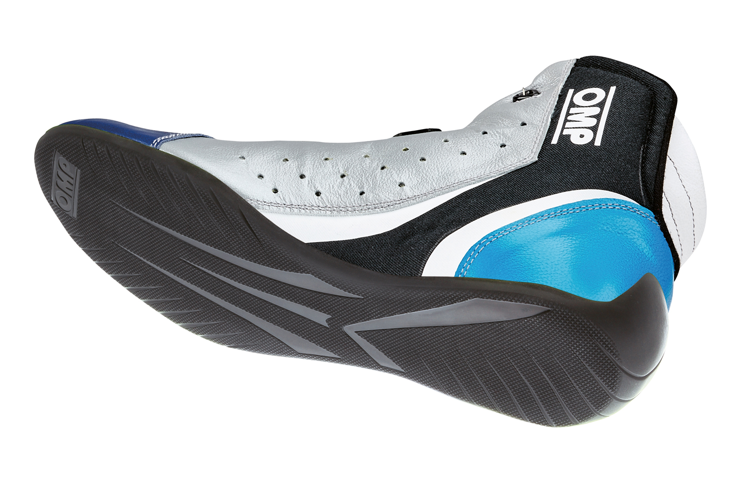 OMP Fahrerschuh One Evo R Formula, dunkelblau/blau