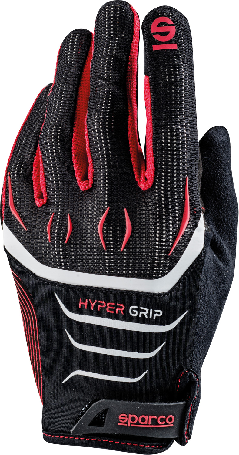 Sparco Gaming-Handschuh Hypergrip, schwarz/rot