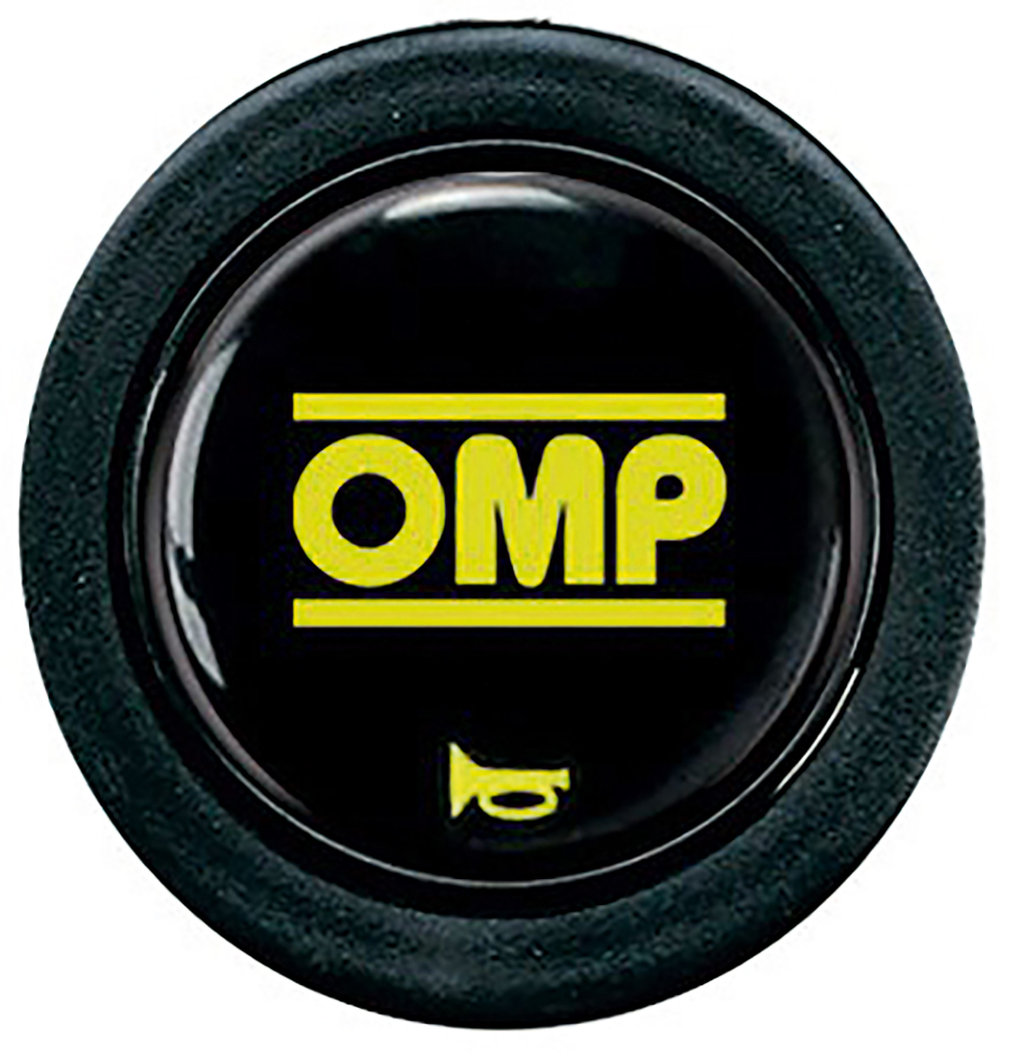 OMP Hupenknopf, schwarz/gelb