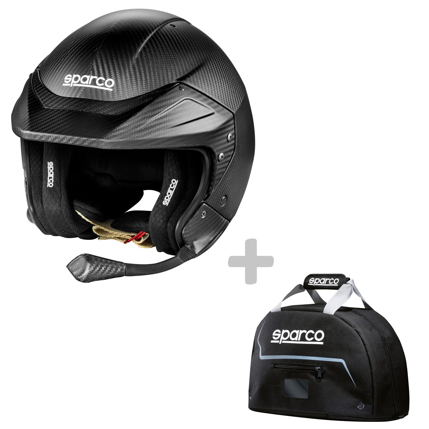 Sparco Helm Flux RJ-i Carbon inkl. gratis Helmtasche