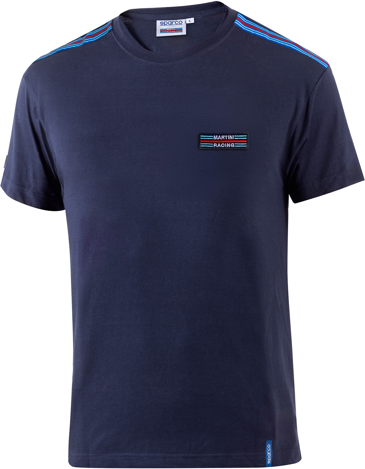 Sparco T-Shirt Top Stripes | Martini Racing